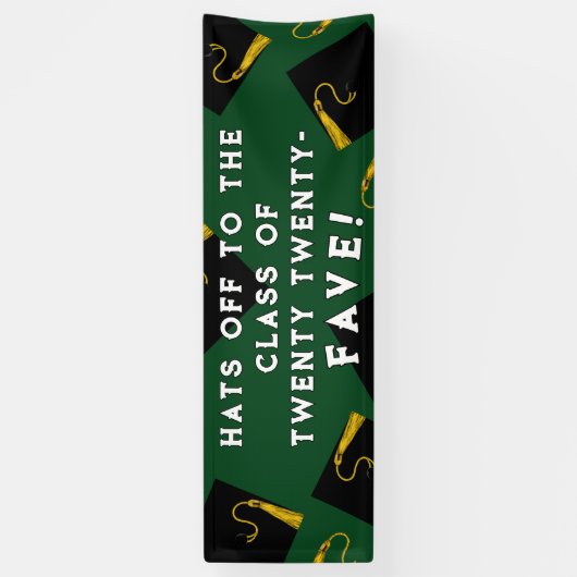 グリーン卒業2025 横断幕 (縦)