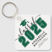 グリーン卒業 キーホルダー (正面)