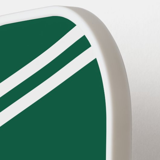 グリーン名門私立校風のピックボールカスタムクラブパーティー ピックルボールラケット (左詳細)