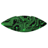 グリーン回路基板抽象芸術イラストレーション アメリカンフットボール (パネル)