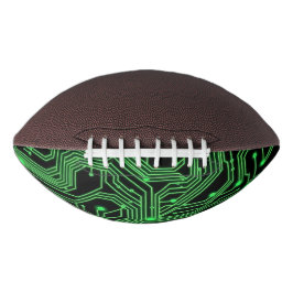 グリーン回路基板抽象芸術イラストレーション アメリカンフットボール