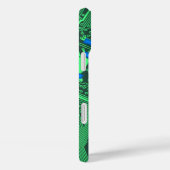 グリーン回路基板電話ケース Case-Mate iPhoneケース (裏面 / 右)