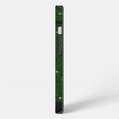 グリーン回路基板 iPhoneケース (左側面)