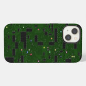 グリーン回路基板 iPhoneケース (裏面横)
