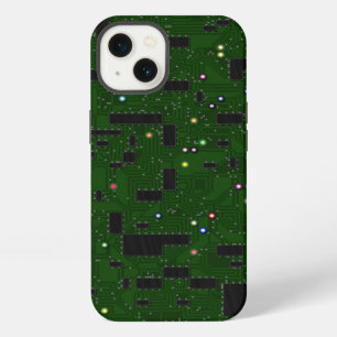 グリーン回路基板 iPhone 13ケース