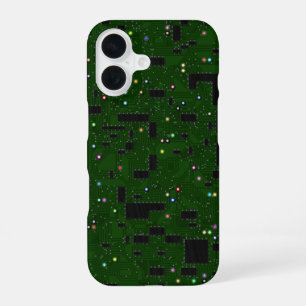 グリーン回路基板 iPhone 16ケース