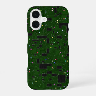 グリーン回路基板 iPhone 16ケース