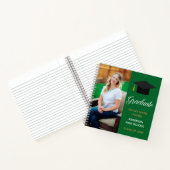 グリーン大学院写真オートグラフ卒業ゲスト ノートブック (内部)