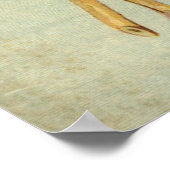 グリーン子供部屋広告 ポスター (角)