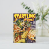 グリーン宇宙タコ ポストカード (スタンド正面)