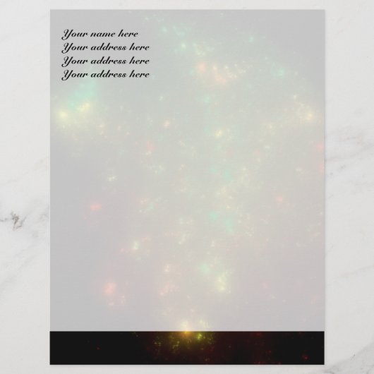 グリーン宇宙 レターヘッド (正面)