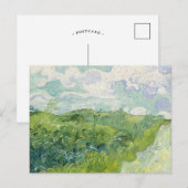 グリーン小麦フィールズ、オーバー | ビンセント・ヴァン・ゴッホ ポストカード (正面/裏面)