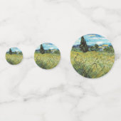 グリーン小麦フィールドビンセントゴッホ コンフェッティ (正面)