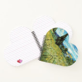 グリーン小麦フィールドビンセントゴッホ ノートブック (内部)