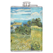 グリーン小麦フィールドビンセントゴッホ フラスク (裏面)