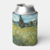 グリーン小麦フィールドビンセントゴッホ 缶クーラー (缶正面)