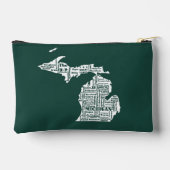 グリーン州オブミシガンシティズ アクセサリーポーチ (裏面)