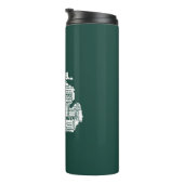 グリーン州オブミシガンシティズ タンブラー (回転右)