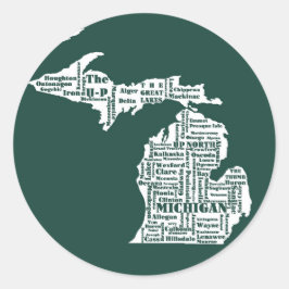 グリーン州オブミシガンシティズ ラウンドシール