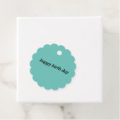 グリーン幸せ誕生デイギフトタージギフトラベル フェイバータグ (インサイチュ)