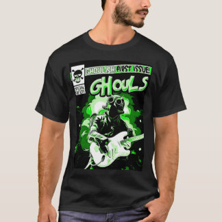 グリーン幽霊バンドGHOULS漫画カバー特別編集 Tシャツ