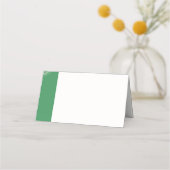 グリーン座席カード、キャロリン結婚ズ・コレクション プレイスカード (裏面)