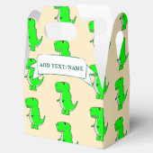 グリーン恐竜スケッチカスタム フェイバーボックス (オープン)