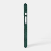グリーン感じデザイン- iPhone 16ケース (左側面)