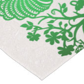 グリーン感謝祭トルコフローラテーブルランナー ミディアムテーブルランナー (コーナー)