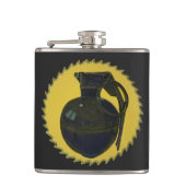 グリーン手榴弾 フラスク (正面)