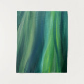 グリーン抽象芸術アートウォールタペストリー タペストリー (正面)