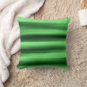 グリーン抽象芸術アート クッション (ブランケット)