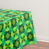 グリーン抽象芸術テーブルクロス テーブルクロス (インサイチュ)