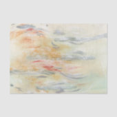 グリーン抽象芸術パターン分離ティッシュペーパー 薄葉紙 (正面)