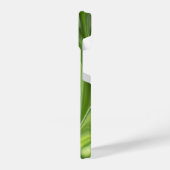 グリーン抽象芸術モバイルケース iPhoneケース (左側面)