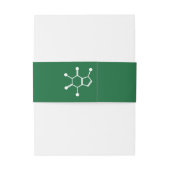 グリーン招待状用帯 招待状ベリーバンド (裏面例)