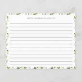 グリーン料理料理ガーデンハーブレシピ (裏面)