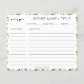 グリーン料理料理ガーデンハーブレシピ (正面)