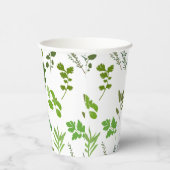 グリーン料理料理ガーデンハーブ 紙コップ (右)