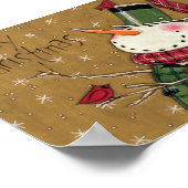 グリーン既得権雪だるま ポスター (角)