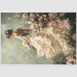 グリーン春ポートレート 薄葉紙