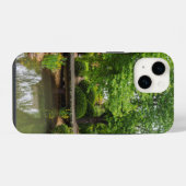 グリーン春散歩 iPhoneケース (裏面横)