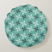 グリーン春 ラウンドクッション (裏面)