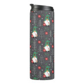 グリーン格言クリスマスツリーオーナメントパターン タンブラー (回転右)