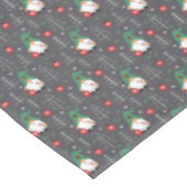 グリーン格言クリスマスツリーオーナメントパターン テーブルクロス (アングル)