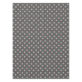 グリーン格言クリスマスツリーオーナメントパターン テーブルクロス (正面)