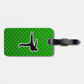 グリーン武術アート ラゲッジタグ (裏面横)