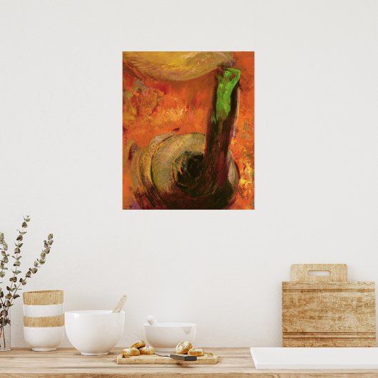 グリーン死 ポスター (キッチン)