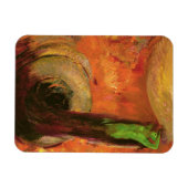 グリーン死 マグネット (横)