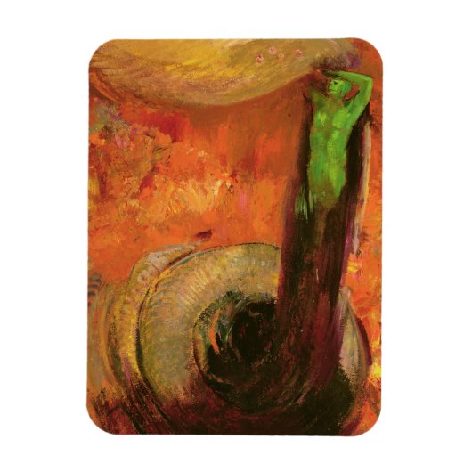 グリーン死 マグネット (縦)